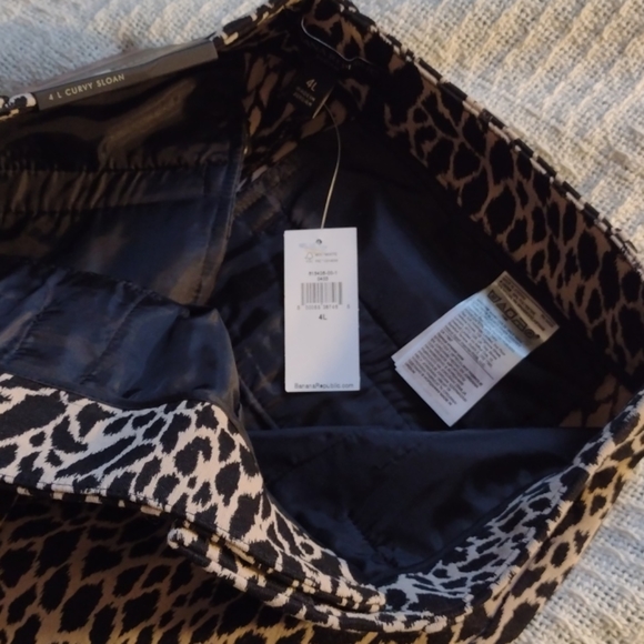 Banana Republic giraffe print dress pants 4L - Picture 4 of 5